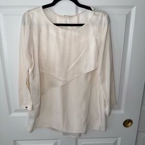 Club Monaco Cream Women's Blouse